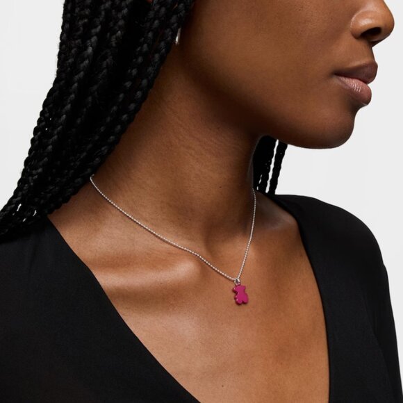 Small Pink Steel Bear Pendant Sweet Dolls - Picture 3 of 3